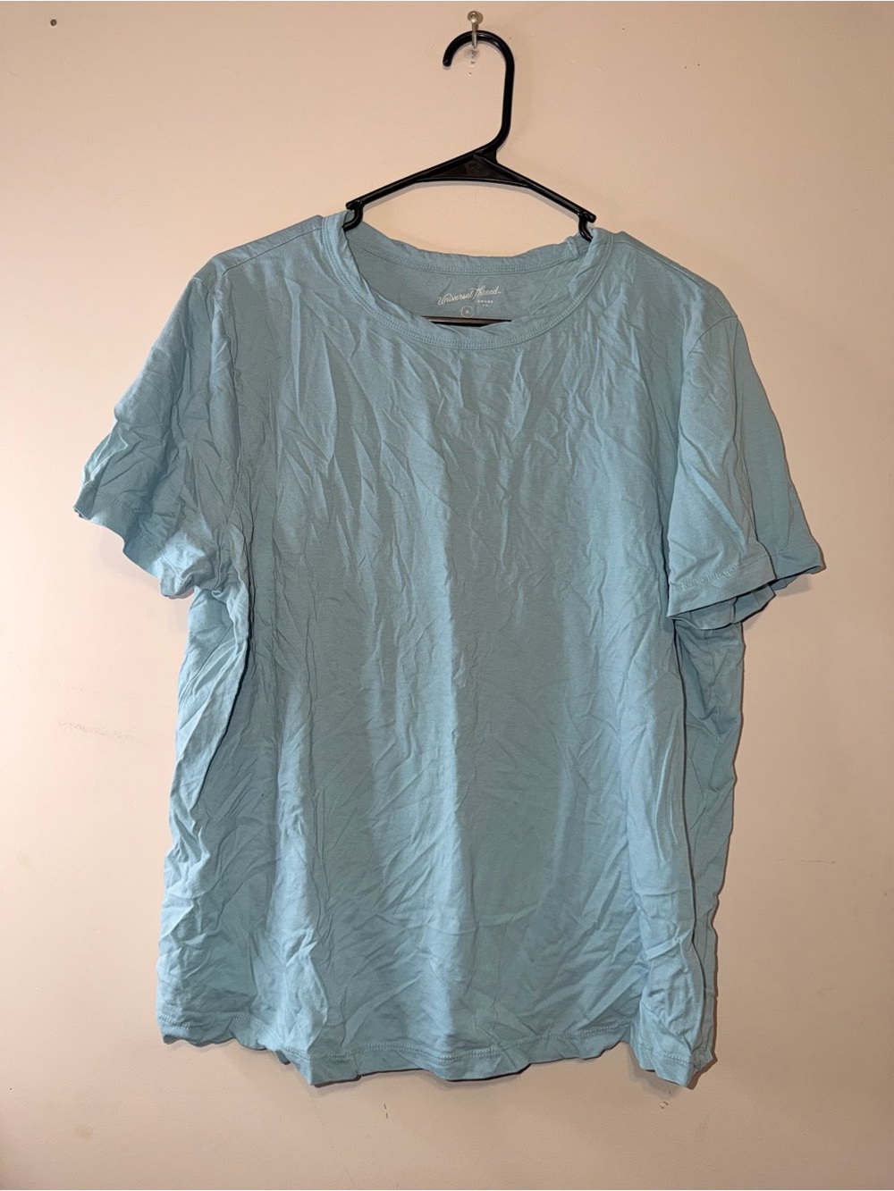 Universal Thread Light Blue Womens Crew Neck T-Shirt
